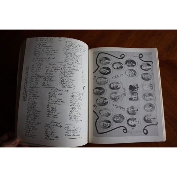 Caroll County Tennessee History 1822 1972 150th Sesquicentennial Booklet Illustr - Picture 7 of 10